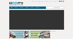 Desktop Screenshot of ezadspro.com